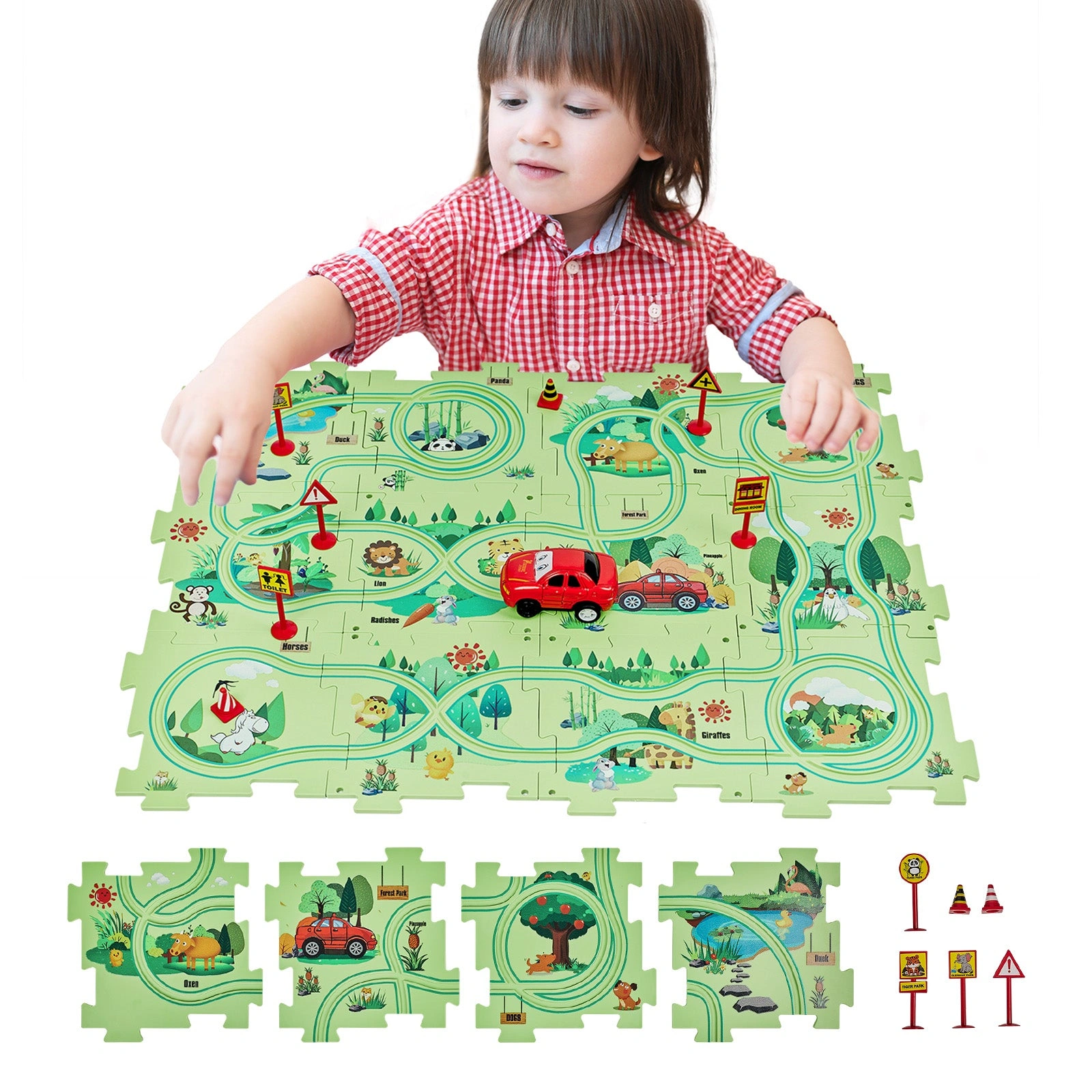 SGILE Forest Builder STEM Puzzle Set: Ignite Little Explorers’ Imagination!